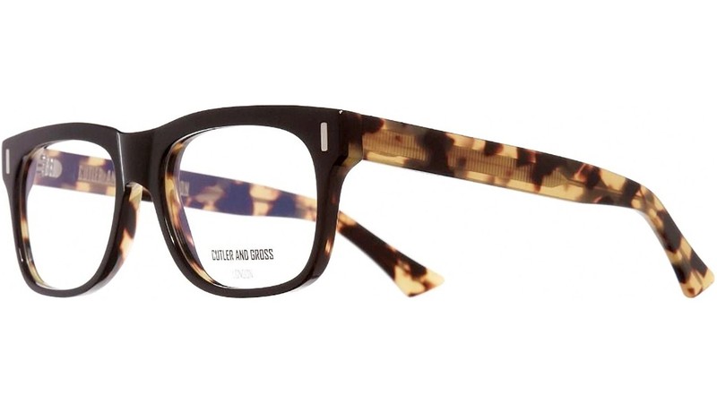 NEW CUTLER AND GROSS CGOP136258 003 BLACK CAMO AUTHENTIC EYEGLASSES 58-18-150