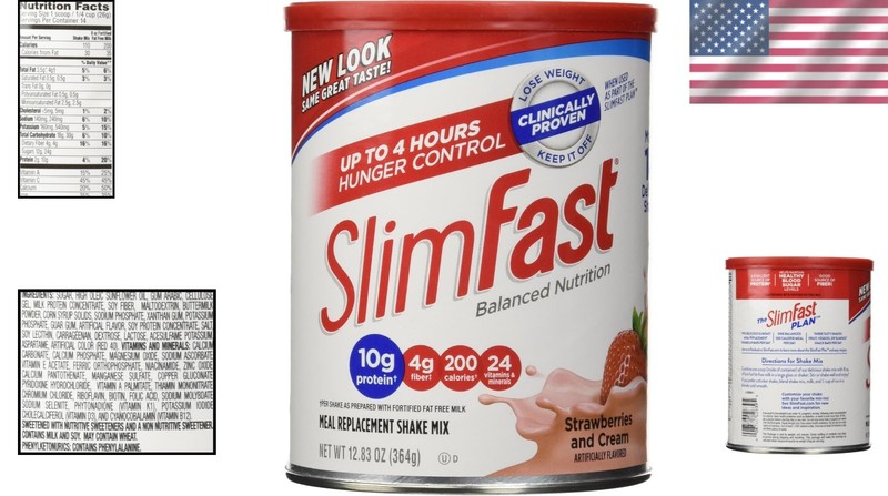 Fat Free Meal Replacement Shake - 24 Vitamins - Gluten Free gallery