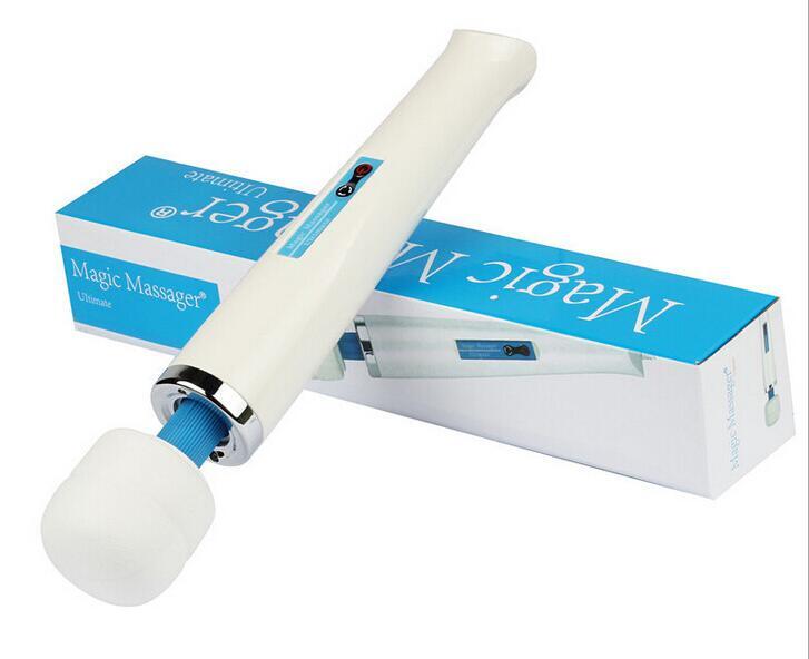 30 Speed Magic Vibrating Wand Full Body Sports Massagers Mains Powered US Plug