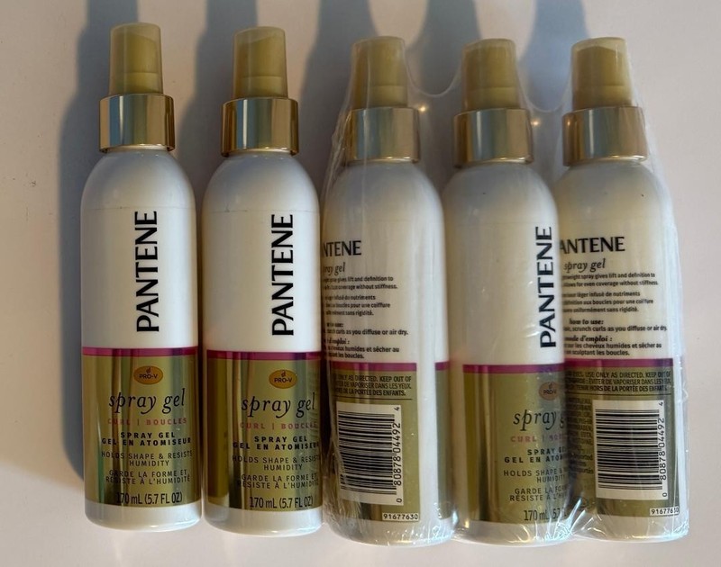 NEW Pantene Curl Scrunching Spray Hair Gel 5.7oz Crunch Free Formula DISCONTINUE gallery