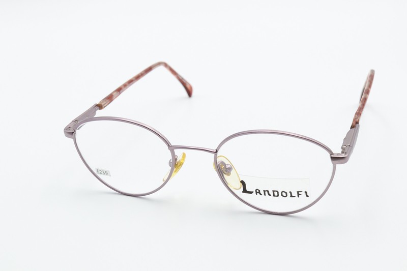 LANDOLFI AMBASSADOR L3780 Satin Lt. Purple 50-19-140 Frames Flex Hinges E239