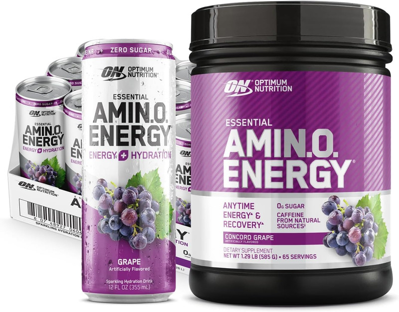 Optimum Nutrition Amino Energy – Pre Workout with Green Tea, BCAA, Amino Acids