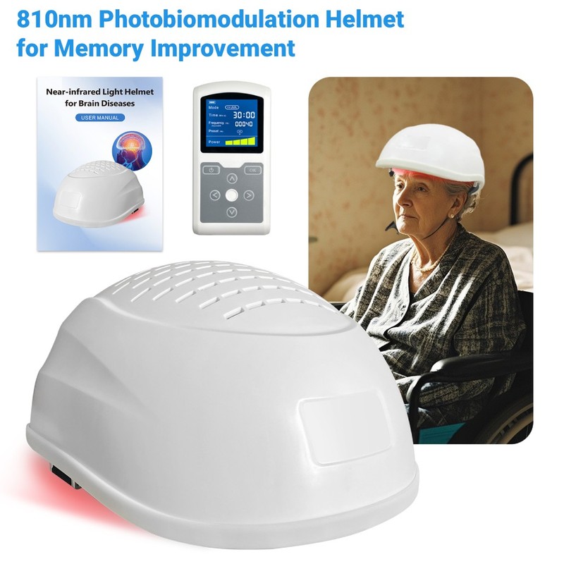 810nm Photobiomodulation Helmet Brain Wellness 280 LEDs for Stroke Alzheimer