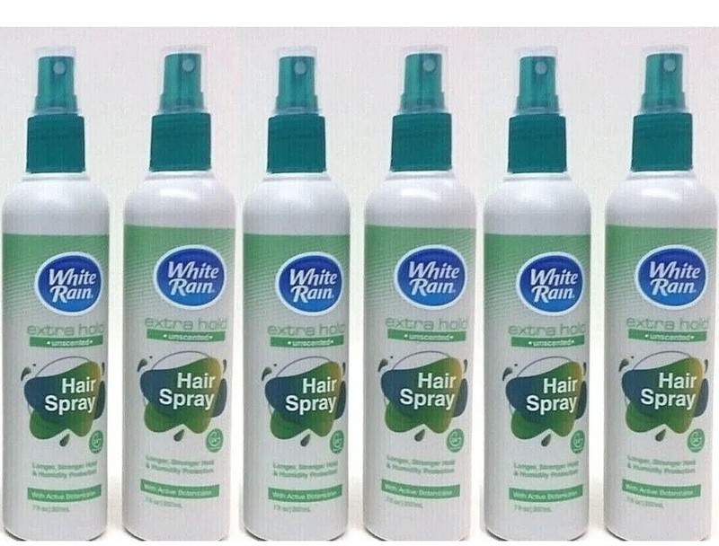 Lot Of 6 White Rain Advanced Formula Extra Hold Hair Spray 7 oz Each NEW