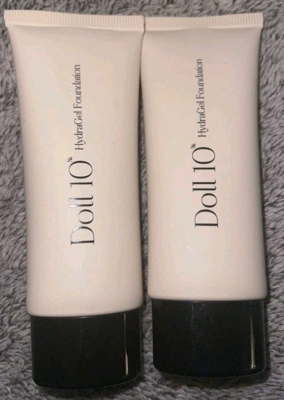 Doll 10 Hydragel Foundation Fair 30 ml 1 oz Each Hydra Gel, 2 Sealed