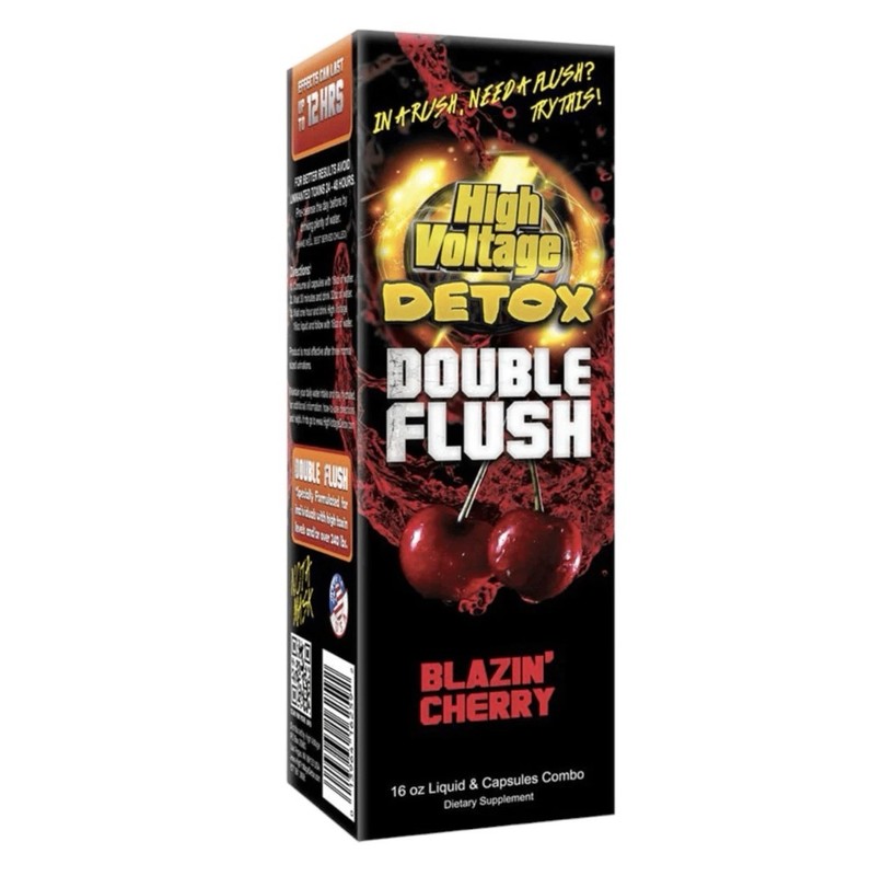 High Voltage | Detox Double Flush 16oz + Capsules gallery