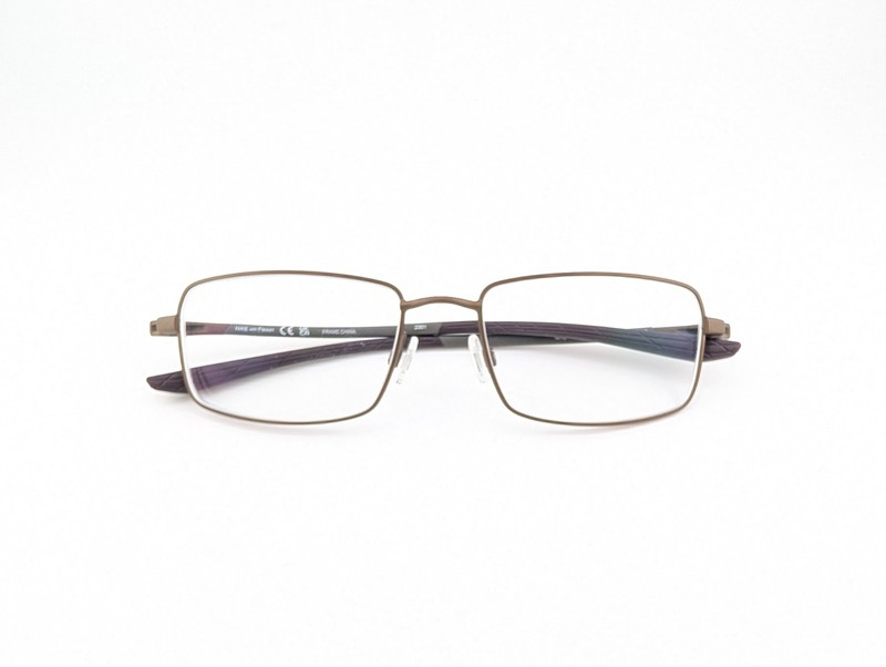 Nike Eyeglasses Frames Only, NIKE 4286 211, 56-18-145, Brown/Gray, With Flexon