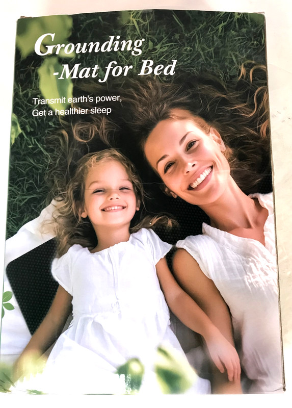 King Size Grounding Mat for Bed Earthing Therapy Sheet 27″ x 78″ PU Leather