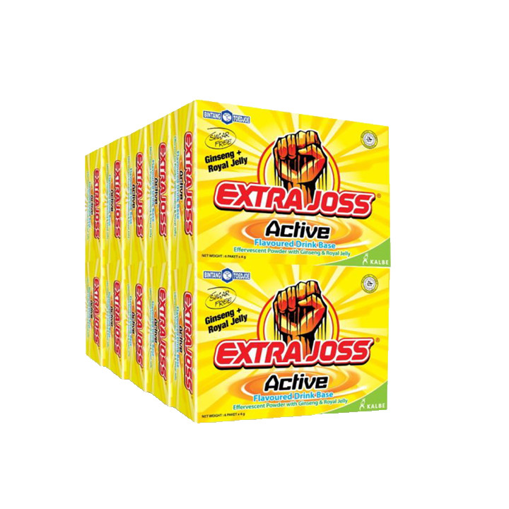Extra Joss Active Flavor 10 Boxes (60 Sachets)