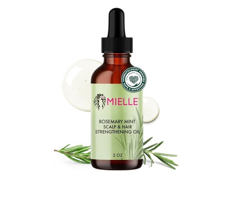 Mielle Rosemary Mint Scalp & Hair Strengthening Oil Biotin 2oz / 2-Pack