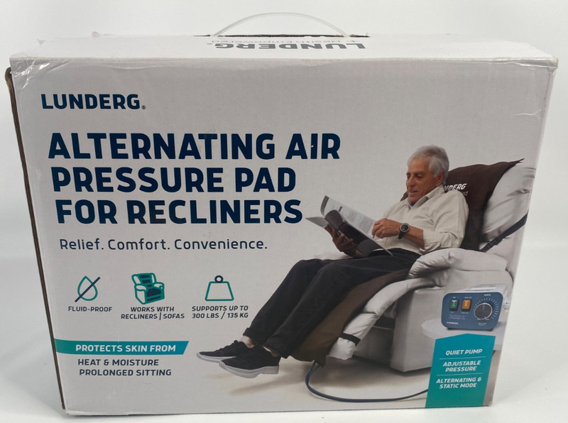 Alternating Air Pressure Pad for Recliner Chair – Pressure Relief Cushion Topper