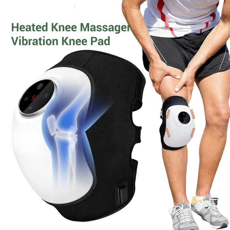 Lightweight Portable Knee Massager Joint Care Muscle Pain relief Home Office Use