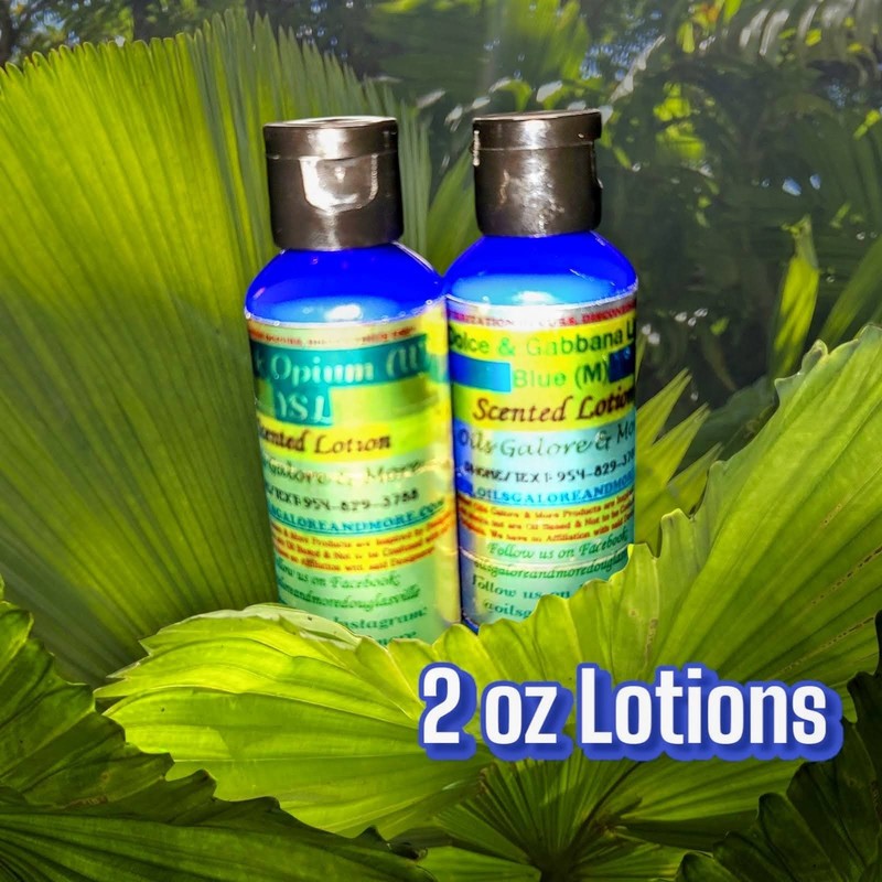 Scented Hand Crafted Lotions – 2 oz – 2 For $13.00 – MEN, WOMEN, UNISEX SCENTS