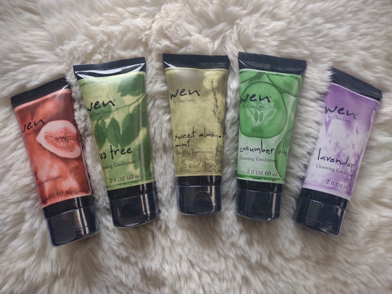 (5) Wen by Chaz Dean Cleansing Conditioner Travel Size 2 oz Different Scents New