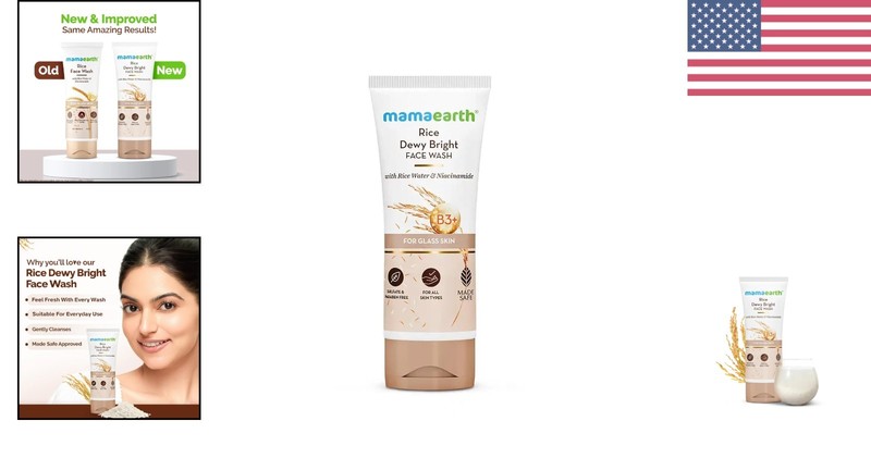 Nourishing Rice Water & Niacinamide Face Wash - Fresh & Smooth Skin, 100ml gallery