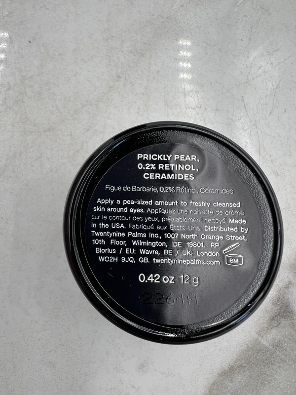 Twentynine Palms Mira Luna Eye Cream 0.42oz Retinol Ceramides Prickly Pear Vegan gallery