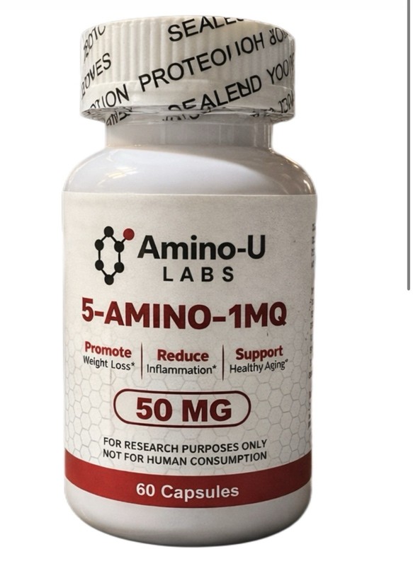 5-Amino-1MQ (50mg) 60-count capsules 3rd Party Tested