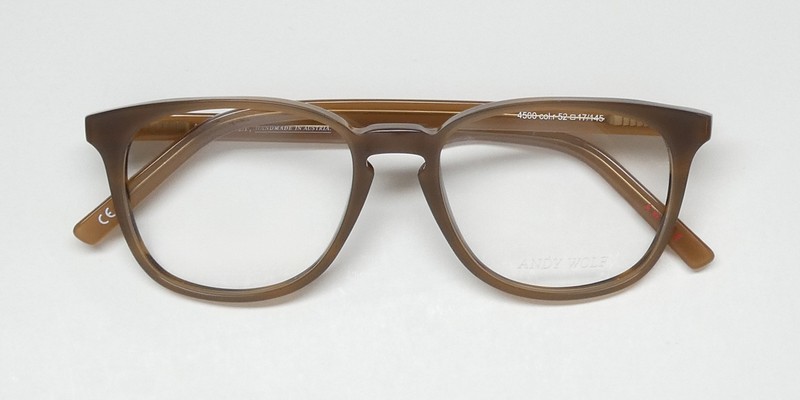NEW ANDY WOLF 4500 EYEWEAR FULL-RIM MENS 52-17-145 AUSTRIA R PLASTIC SQUARE gallery