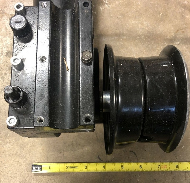 Electric Gearbox Motor winch capstan power winch crab pot puller 12v 24v dc gallery