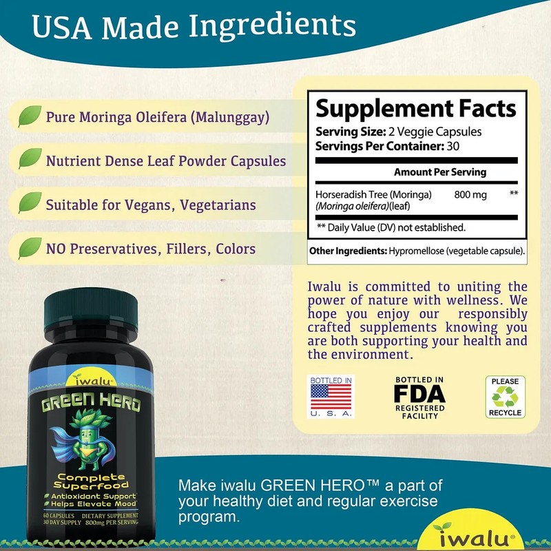 Munagaku In English | Best Supplement Capsule Pill Men Women FREE SHIP gallery