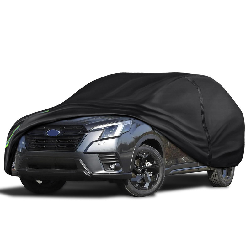 Quyddc 16-Layer 600D Heavy Duty Universal Full Car Cover For Outdoor Indoor Use