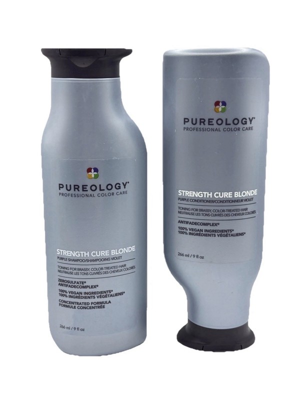 Pureology Strength Cure Blonde Shampoo and Conditioner 266ml/9fl.oz.
