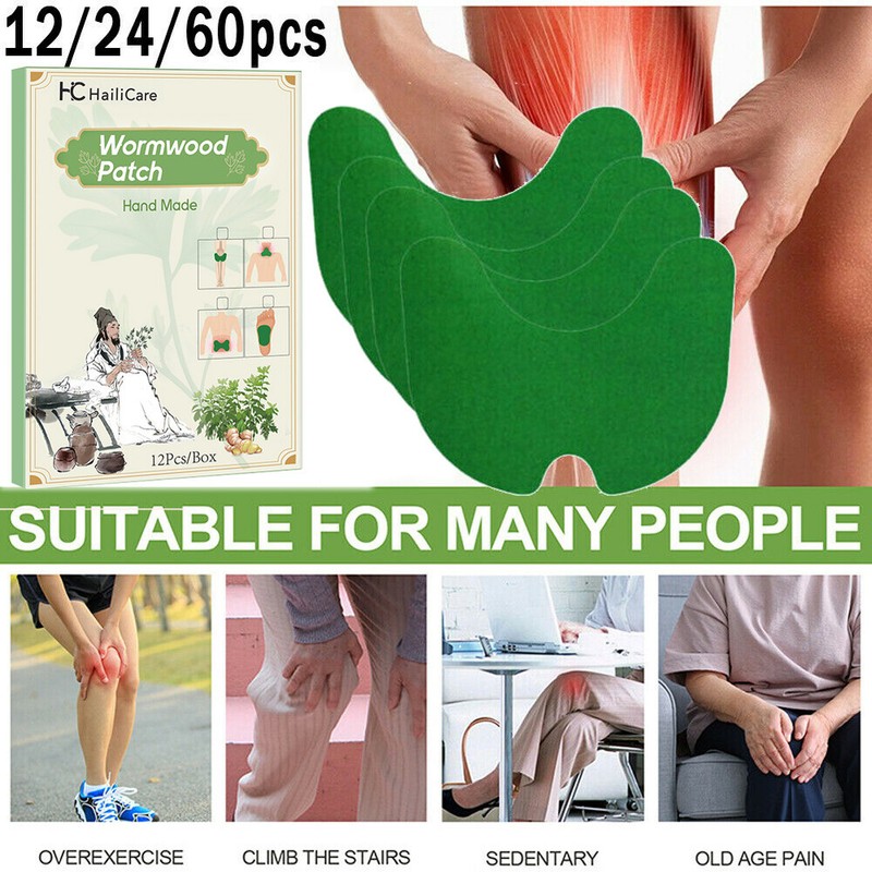 Knee Pain Relief Patches Plaster Sticker Wormwood Knee Pain Joint Ache US