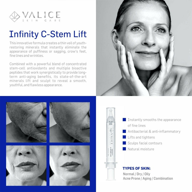 #1 Best Seller! » Instant Rapid Face Lift » Stem Cell & Peptide Serum W/ HA