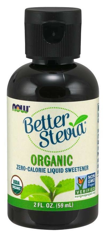 NOW Foods Organic Better Stevia Liquid Sweetener 2 oz, 462 Servings 07/2025EXP