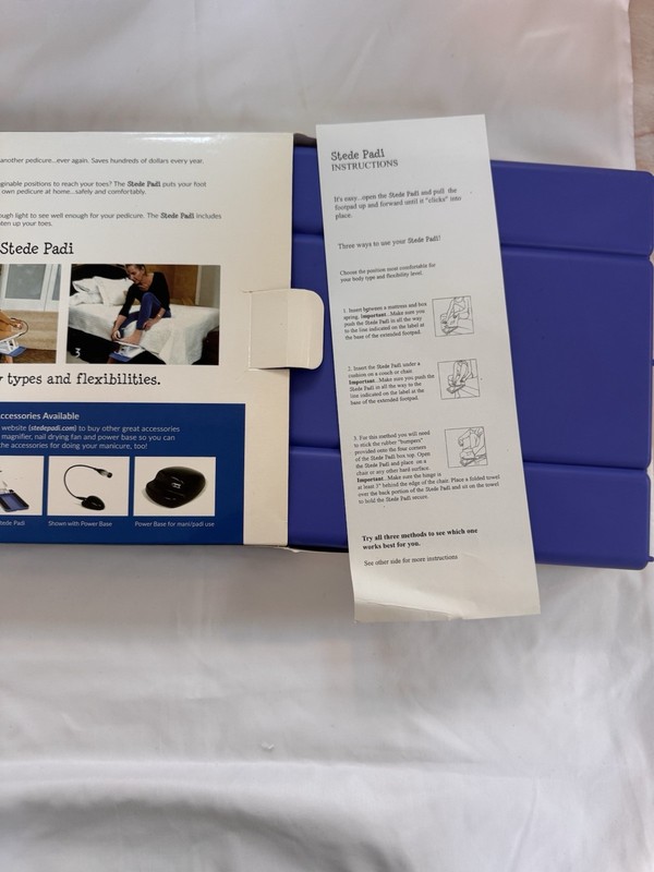 Stedi Pedi for a Perfect, Comfortable Pedicure at Home with LED Light gallery