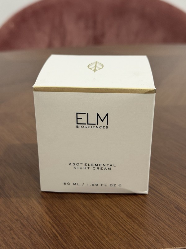 Elm Biosciences A30 Elemental Night Cream / Brand New in Box