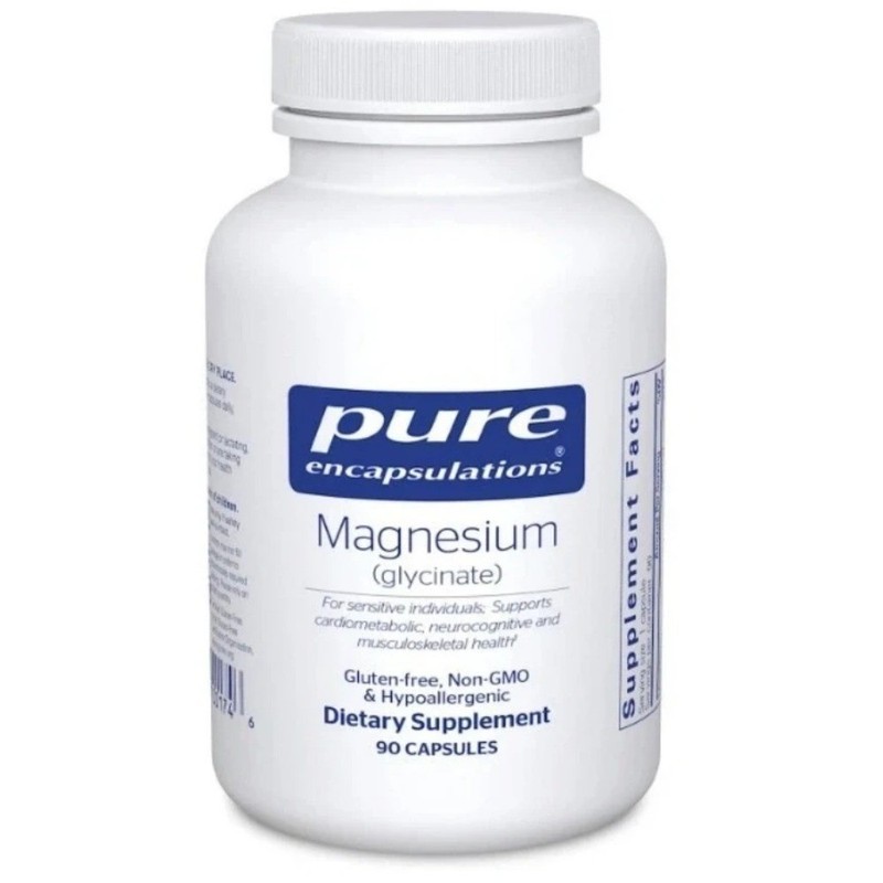 Pure Encapsulations Magnesium Glycinate,90 capsules, 120 mg
