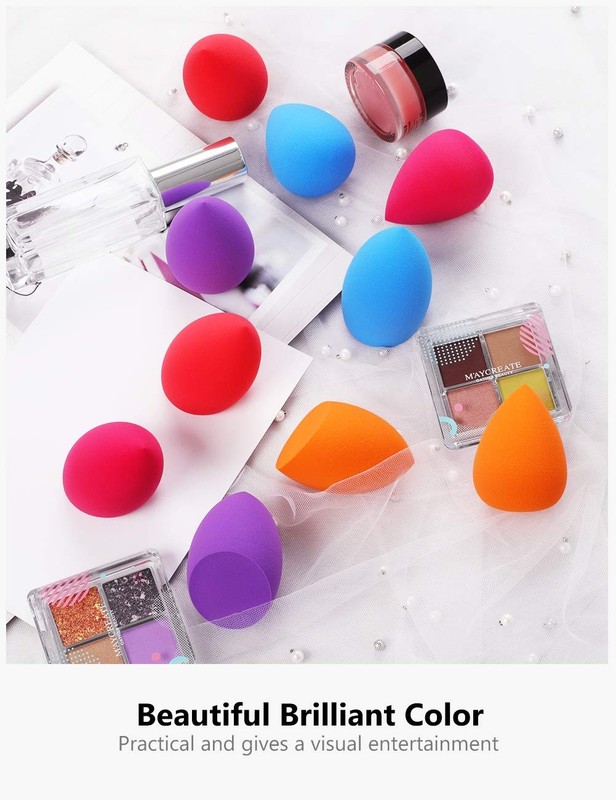 Innogear Makeup Sponge 10 Pcs Makeup Sponges Blender Set Beauty Cosmetic gallery