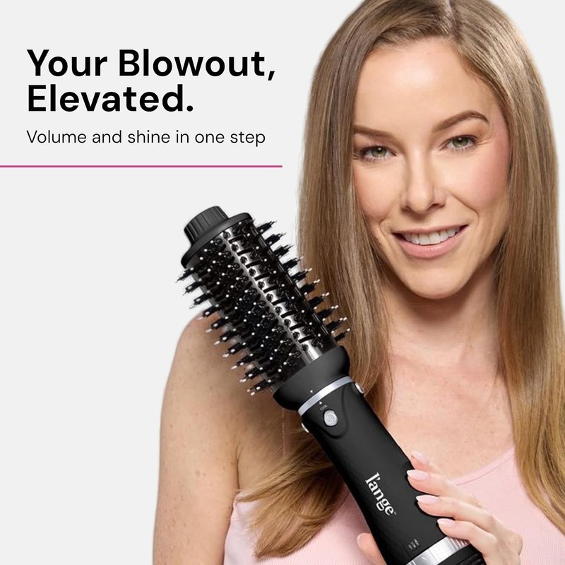 VolumeBoost 60mm 2-in-1 Ceramic Hair Dryer Brush for Frizz-Free Blowouts gallery