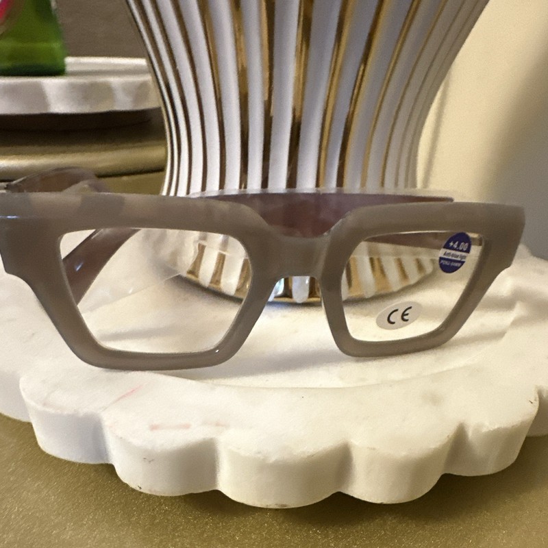 GIGULA Gray Square Full Rim Plastic Eyeglass Frames 44mm Lens 25mm Bridge