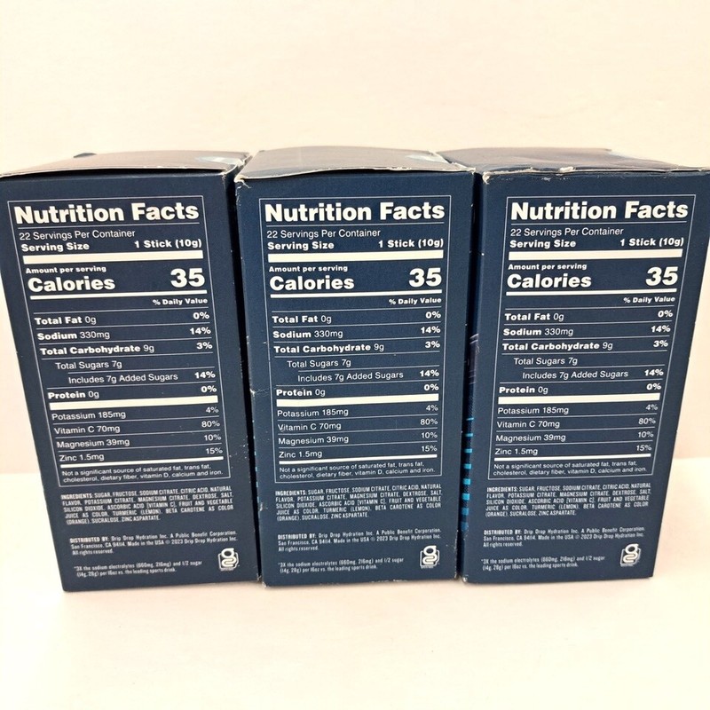 DripDrop Hydration Electrolyte Drink Mix 48 Packets - Watermelon,Berry,Variety gallery