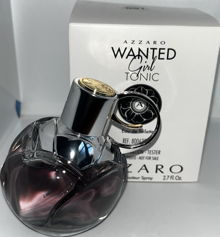New Azzaro Wanted Girl Tonic Eau de Toilette Spray 2.7 fl oz in tester box