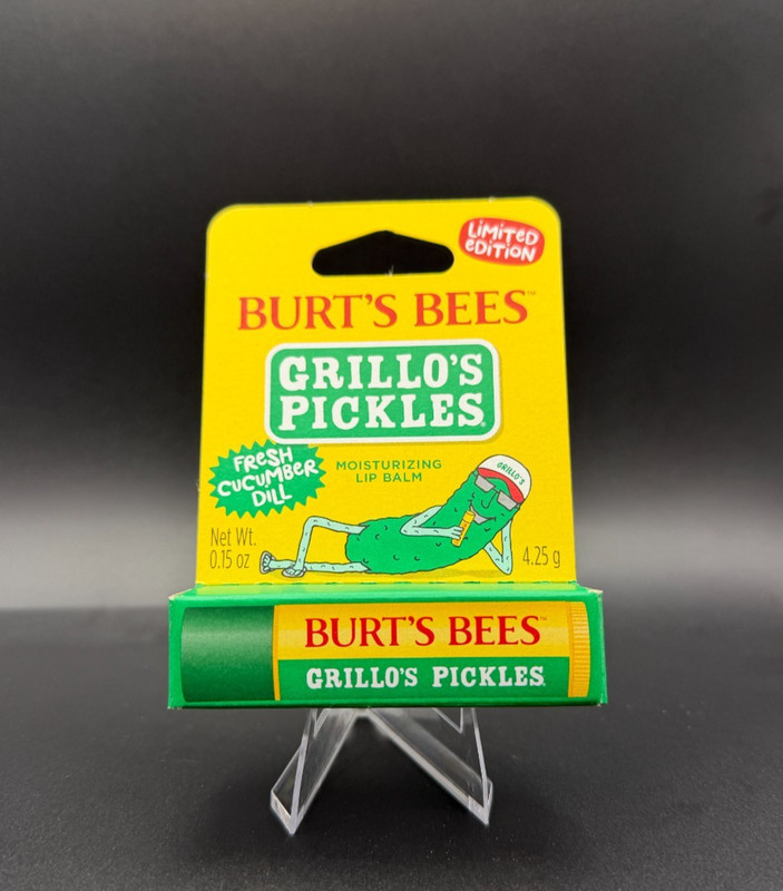 RARE Burt’s Bees🐝 x Grillo Pickles🥒 Lip Balm (4.25g) – Sold Out!