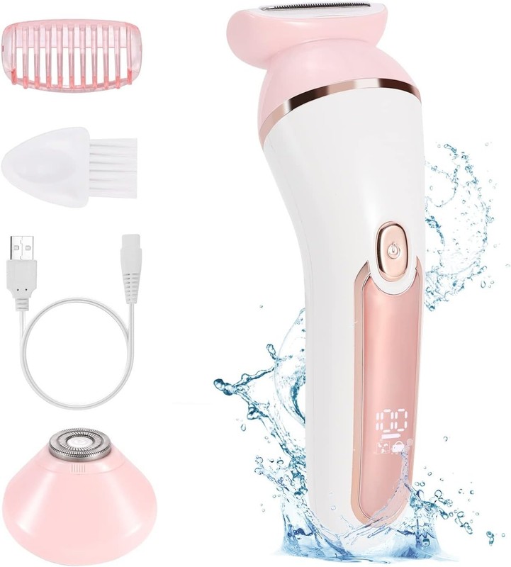 Rasuradora Eléctrica Maquina De Afeitar Para Depilar Partes Intimas Mujer Bikini