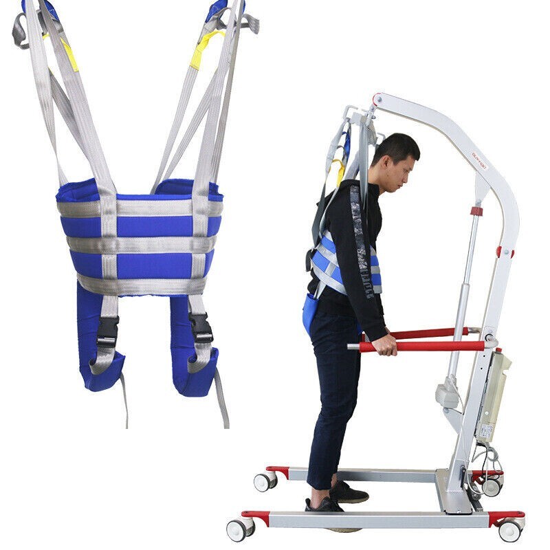 Medium Full Body Lift Sling Patient Walking Standing Aid Adjustable Waist Range
