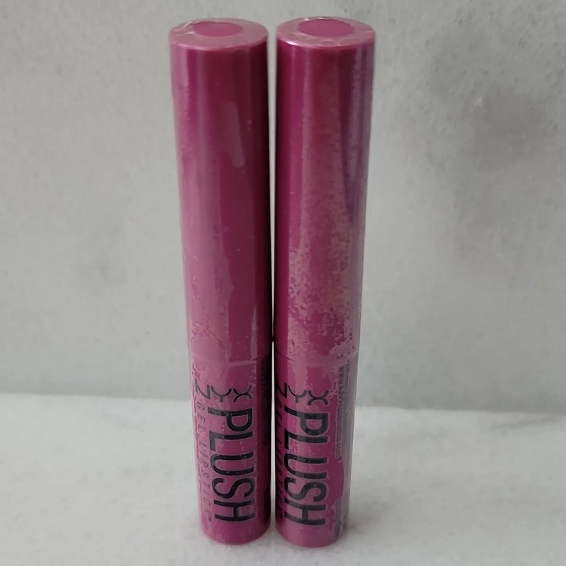 (2) NYX Plush Gel Lipstick PGLS09 Fizzy Berries