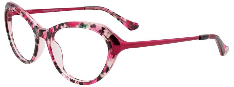 PARADOX P5050 Eyeglasses Eye Glasses 030 Pink Marbled & Dark Pink Authentic New