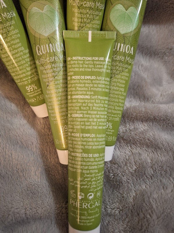 NEW 5 tubes (lot 4 of 4) NATURTINT Natural Quinoa Multi-Care Mask 1.69 oz each gallery