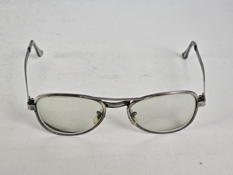 Vintage Creative Eyewear Eyeglasses Frame Aviator Silver Filled 53-4-145