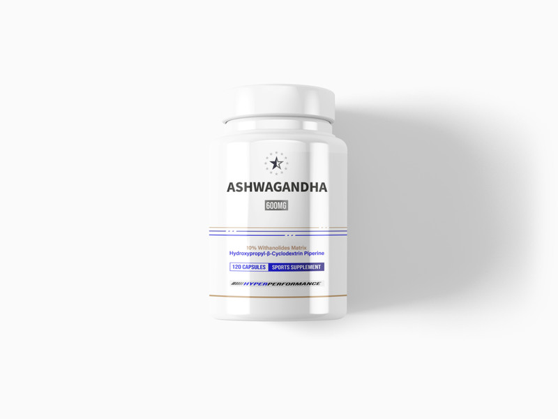 KSM-66 Ashwagandha 10% Complex with Hydroxypropyl-β-Cyclodextrin – 120 Capsules