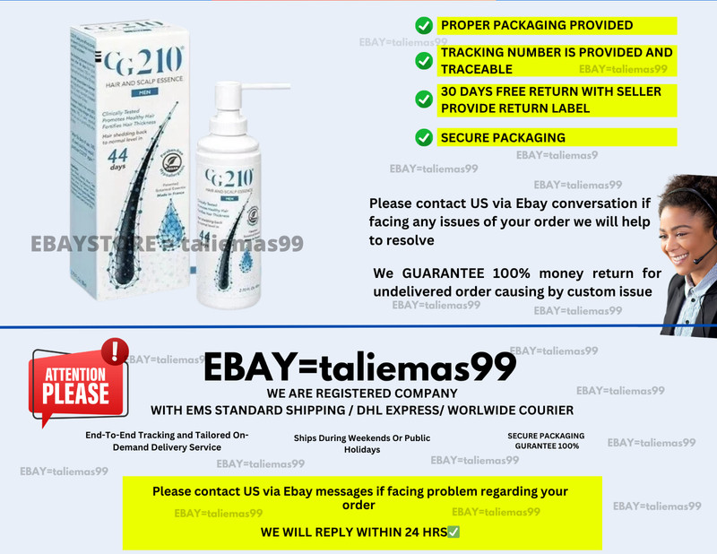 CG210 Hair and Scalp Essence for Men Hair Growth 80 ml ( X 3 ) FAST SHIPPING gallery