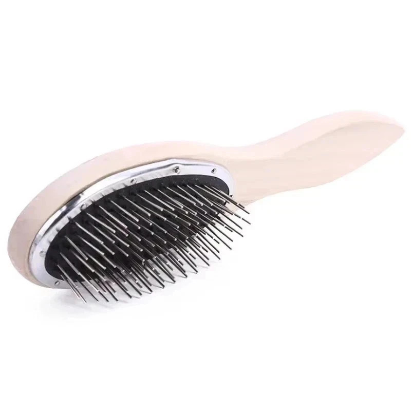 Professional Brush For Wig Anti Static Steel Comb for Tangle Hair Extensions