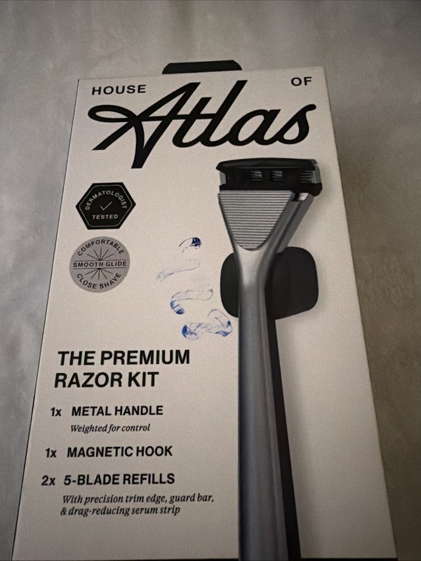 House of Atlas Premium Razor Kit – Stainless – 5ct