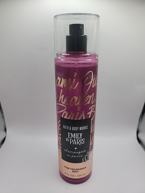NEW Bath & Body Works Emily In Paris CHAMPAGNE IN PARIS Fine Fragrance Mist-8 oz