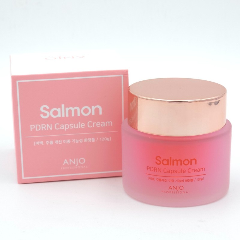 ANJO Salmon PDRN Capsule Cream 120g Whitening Anti Wrinkle K-Beauty